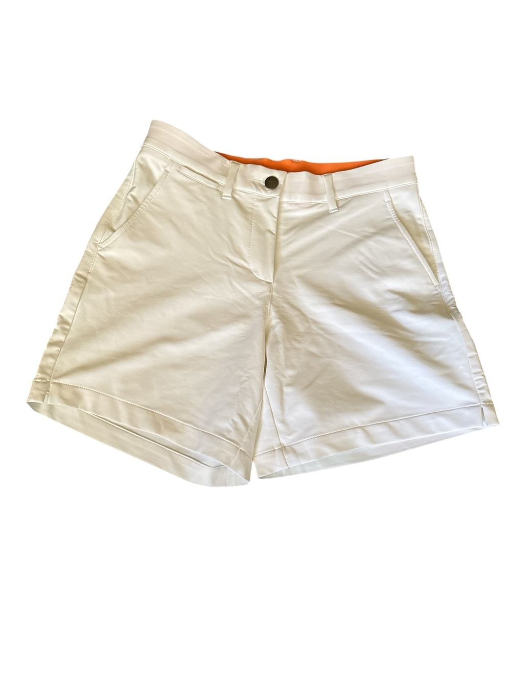 Macade Golf Slim-Fit White Performance Shorts Size 34R